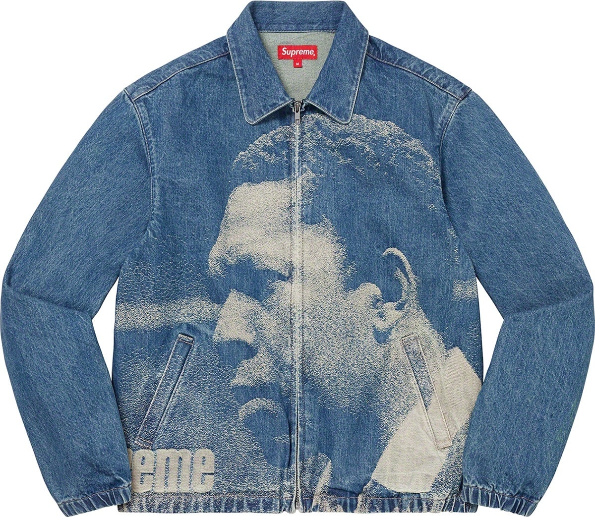 John Coltrane A Love Supreme Denim Harrington Jacket view 3